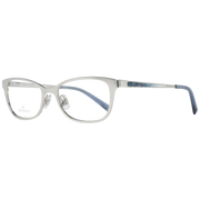 Swarovski Rectangle glasses in Silver with Metal frame, model Swarovski Optical Frames SK5277 52016, from Burghley & Co – Luxury eyewear UK