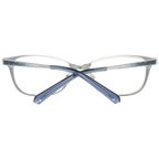Swarovski Rectangle glasses in Silver with Metal frame, model Swarovski Optical Frames SK5277 52016, from Burghley & Co – Luxury eyewear UK