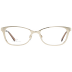 Swarovski Rectangle glasses in Gold with Metal frame, model Swarovski Optical Frames SK5277 52032, from Burghley & Co – Luxury eyewear UK