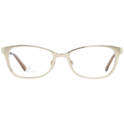 Swarovski Rectangle glasses in Gold with Metal frame, model Swarovski Optical Frames SK5277 52032, from Burghley & Co – Luxury eyewear UK
