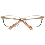 Swarovski Rectangle glasses in Gold with Metal frame, model Swarovski Optical Frames SK5277 52032, from Burghley & Co – Luxury eyewear UK