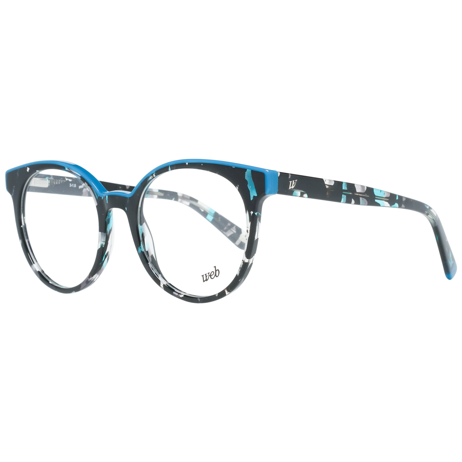 Web glasses in Black with Plastic frame, model Web Optical Frame WE5227 A55 49, from Burghley & Co – Luxury eyewear UK