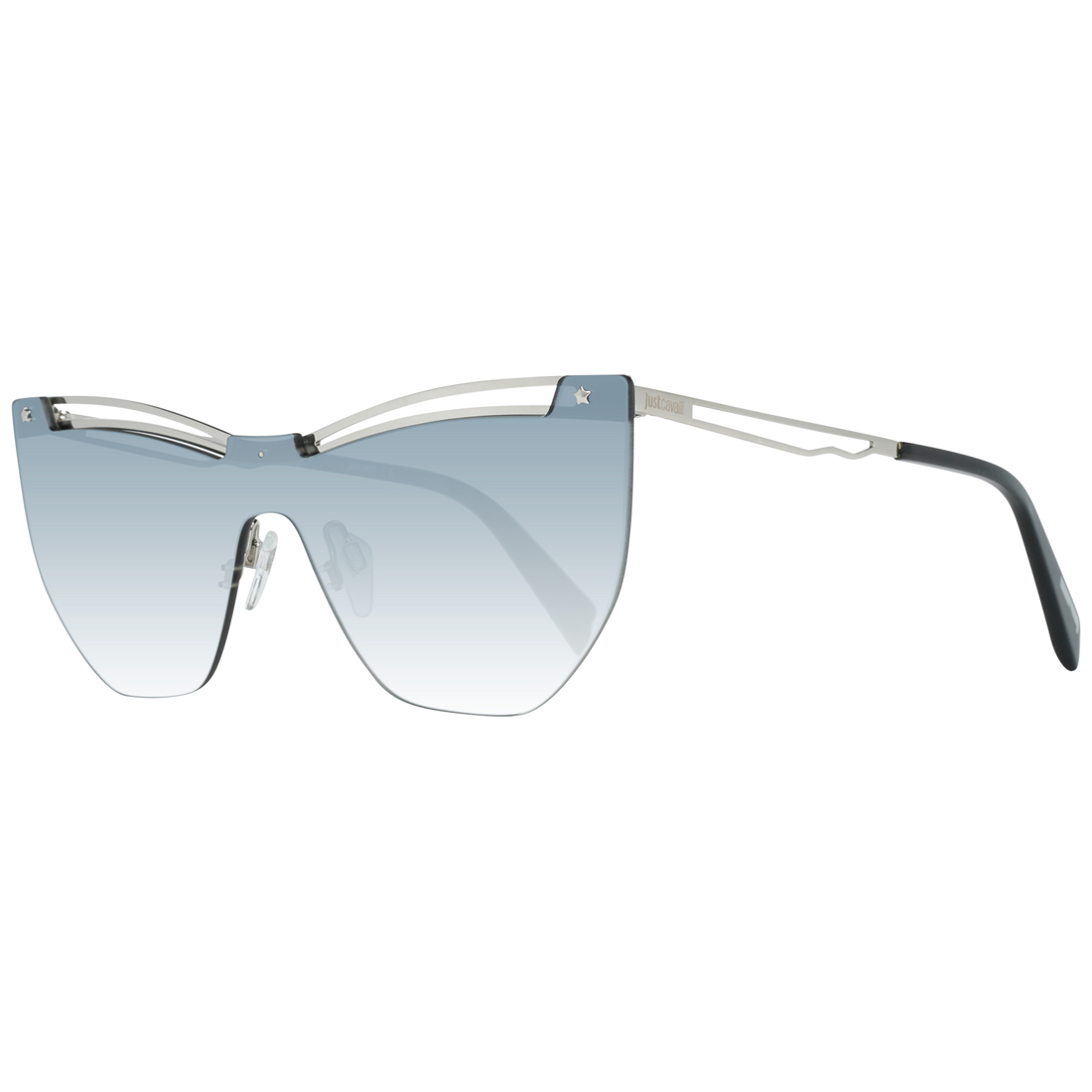 Just Cavalli sunglasses in Silver with Metal frame, model Just Cavalli Sunglasses JC841S 13816B, from Burghley & Co – Luxury eyewear UK