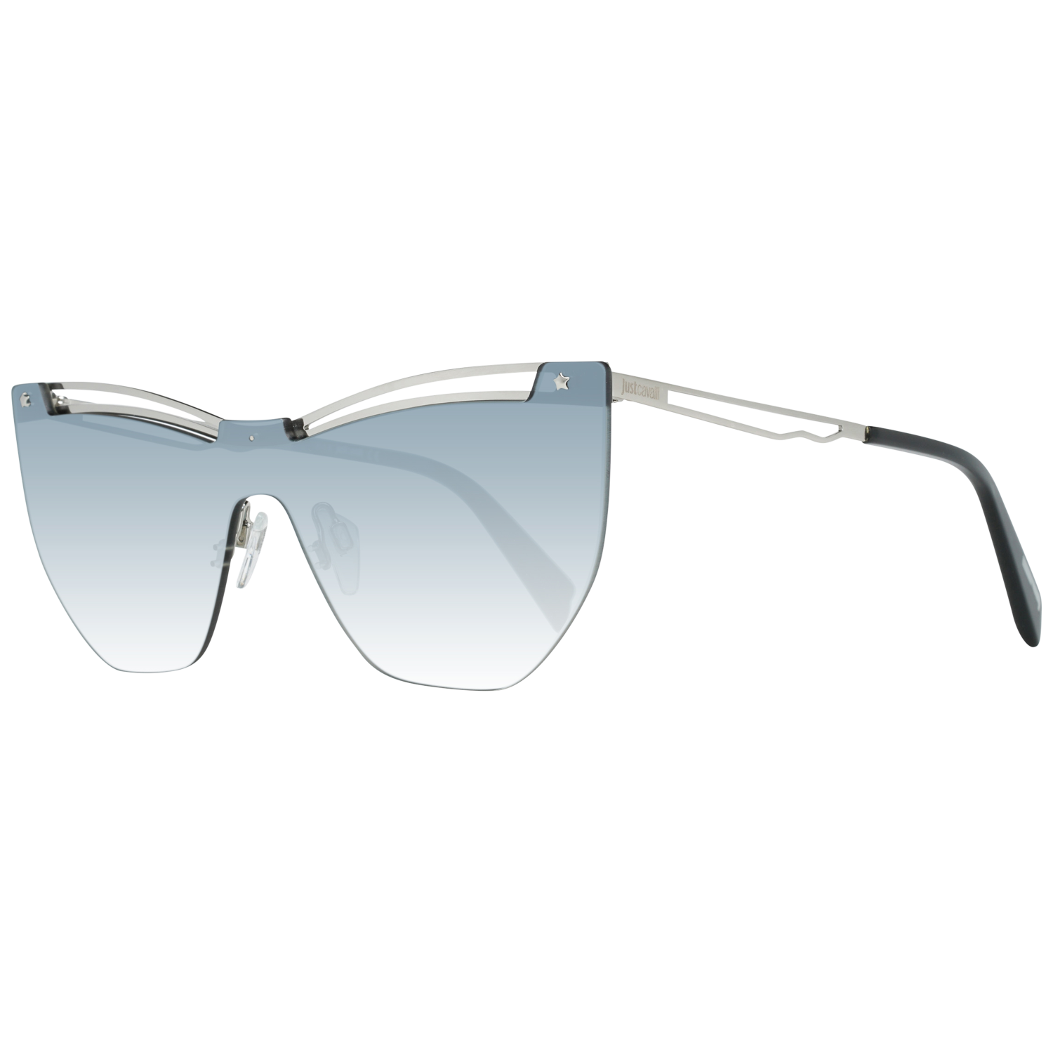 Just Cavalli sunglasses in Silver with Metal frame, model Just Cavalli Sunglasses JC841S 13816B, from Burghley & Co – Luxury eyewear UK