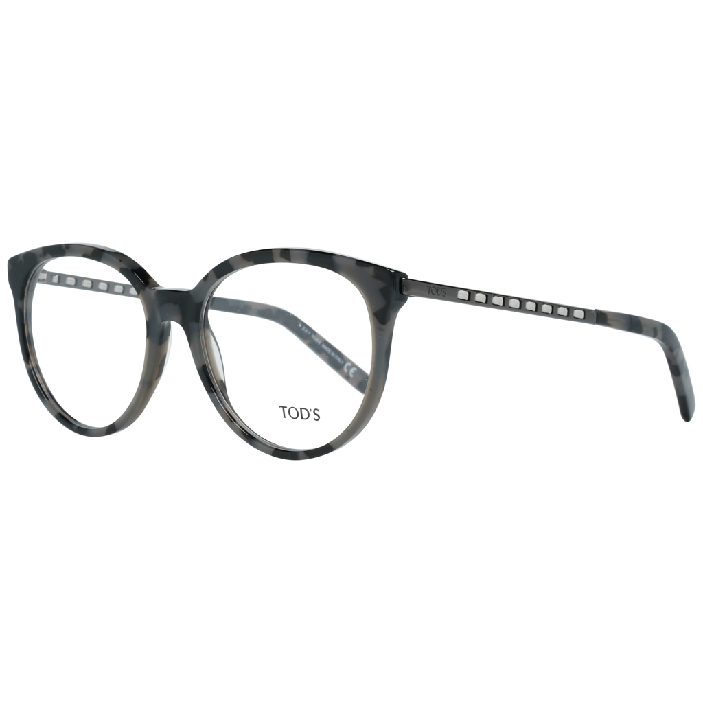 Tod's Round glasses in Grey with Plastic frame, model Tods Optical Frame TO5192 055 53, from Burghley & Co – Luxury eyewear UK