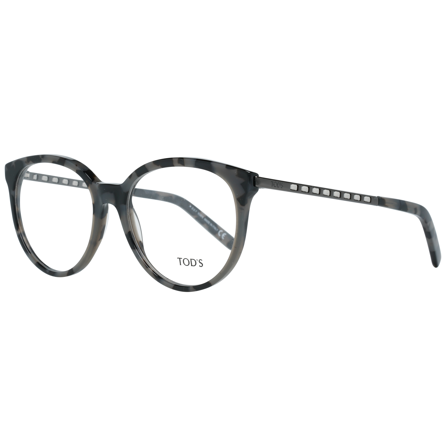 Tod's Round glasses in Grey with Plastic frame, model Tod's Optical Frames TO5192 53055, from Burghley & Co – Luxury eyewear UK
