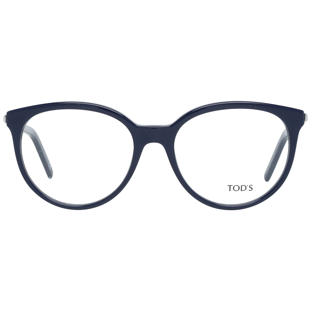 Tod's Round glasses in Blue with Metal frame, model Tods Optical Frame TO5192 090 53, from Burghley & Co – Luxury eyewear UK