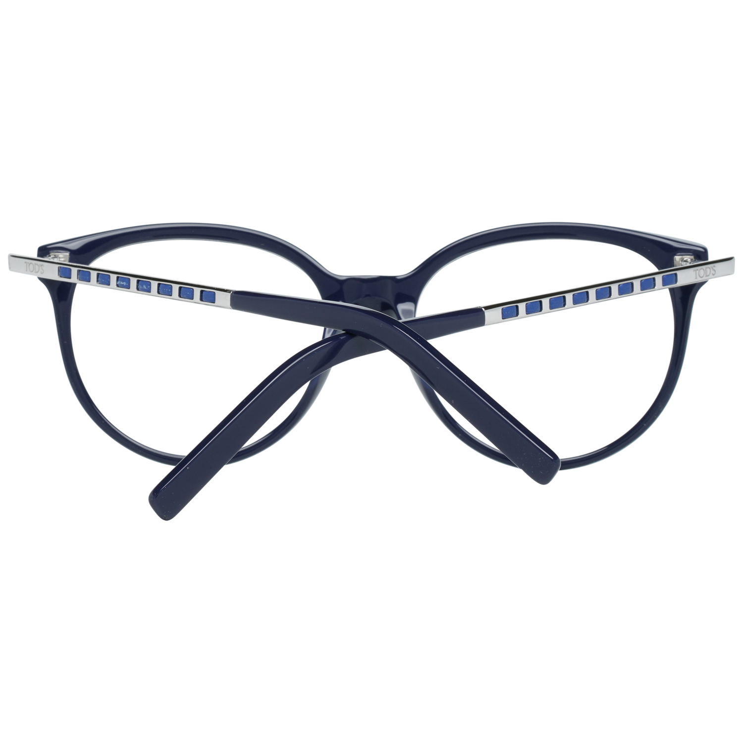 Tod's Round glasses in Blue with Metal frame, model Tod's Optical Frames TO5192 53090, from Burghley & Co – Luxury eyewear UK