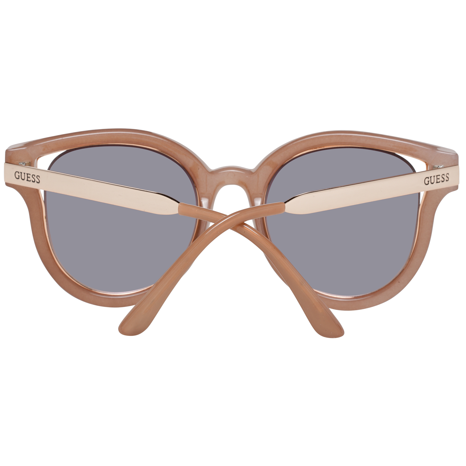 Guess sunglasses in Brown with Metal frame, model Guess Sunglasses GF0323 5472U, from Burghley & Co – Luxury eyewear UK