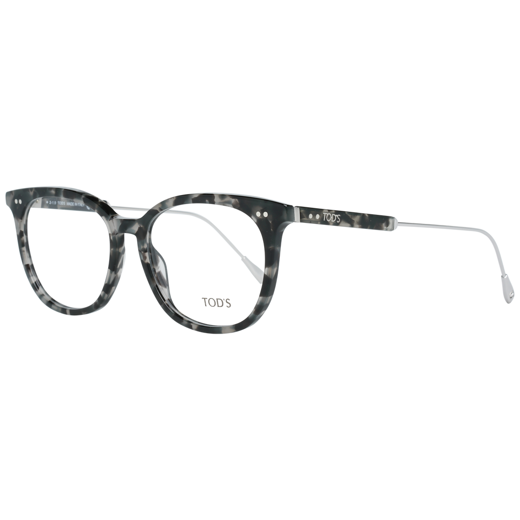 Tod's Rectangle glasses in Black with Metal frame, model Tod's Optical Frames TO5202 52056, from Burghley & Co – Luxury eyewear UK
