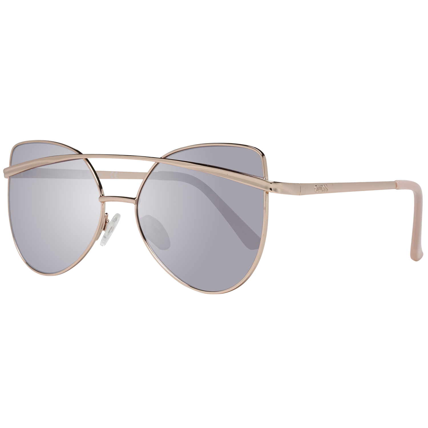 Guess sunglasses in Gold and Pink with Metal frame, model Guess Sunglasses GF0332 5628T, from Burghley & Co – Luxury eyewear UK