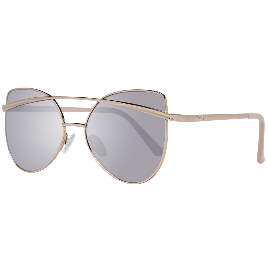 Guess sunglasses in Gold and Pink with Metal frame, model Guess Sunglasses GF0332 5628T, from Burghley & Co – Luxury eyewear UK