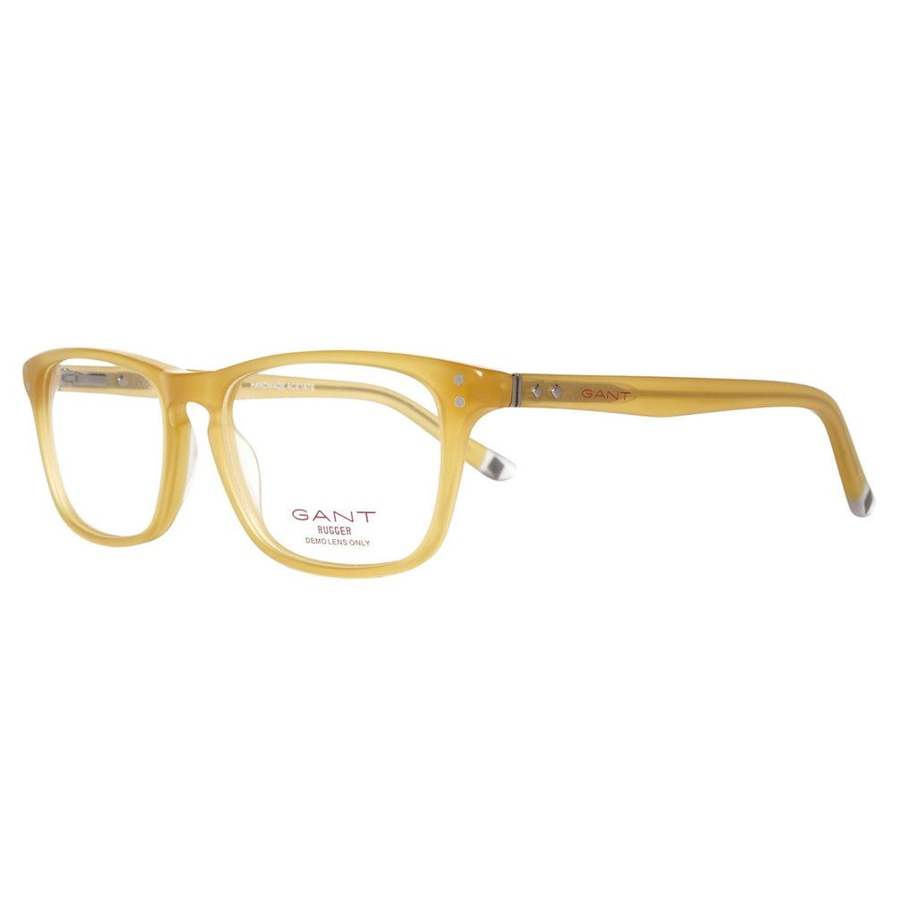 Gant Rectangle glasses in Yellow with Plastic frame, model Gant Optical Frames GRA104 52L69, from Burghley & Co – Luxury eyewear UK