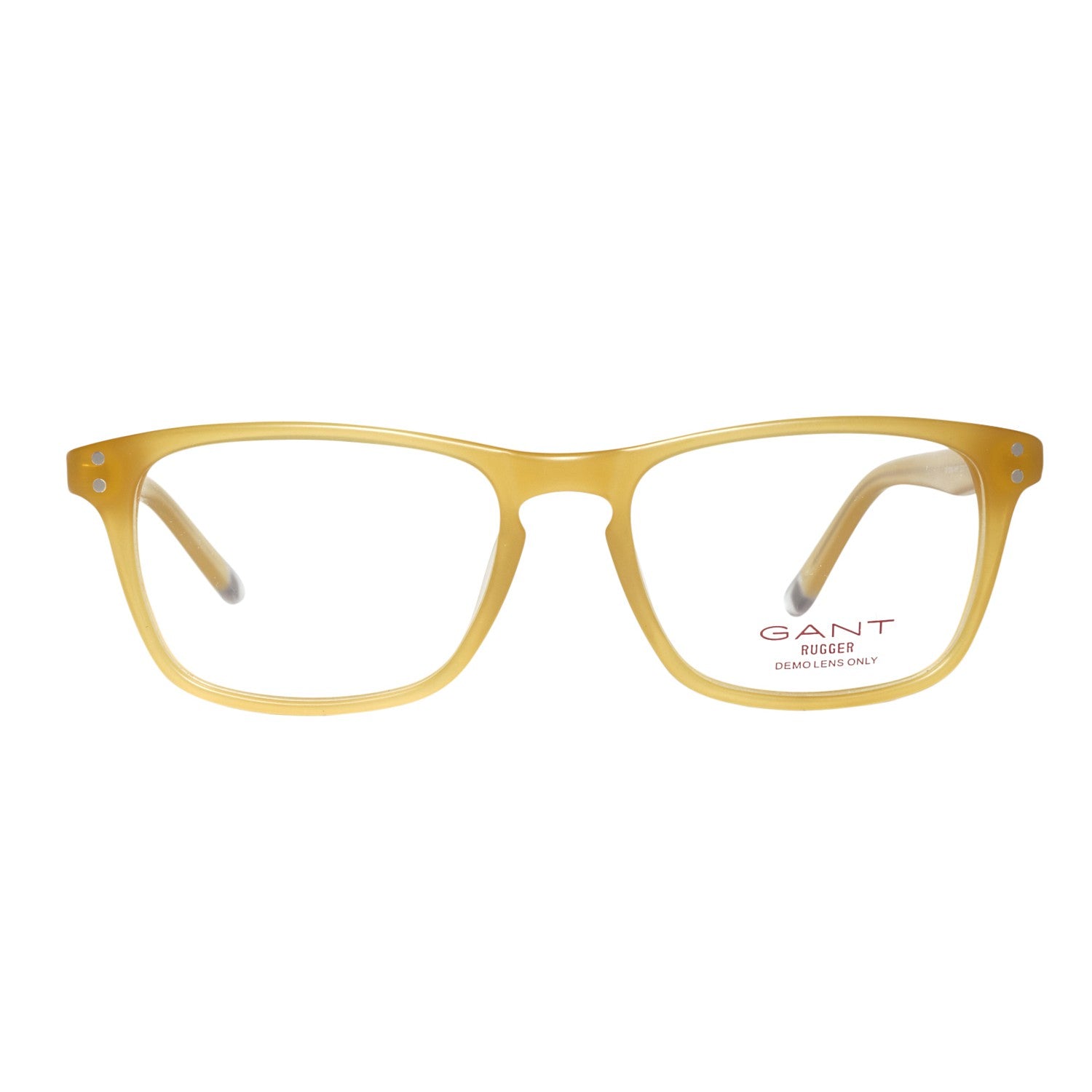 Gant Rectangle glasses in Yellow with Plastic frame, model Gant Optical Frames GRA104 52L69, from Burghley & Co – Luxury eyewear UK