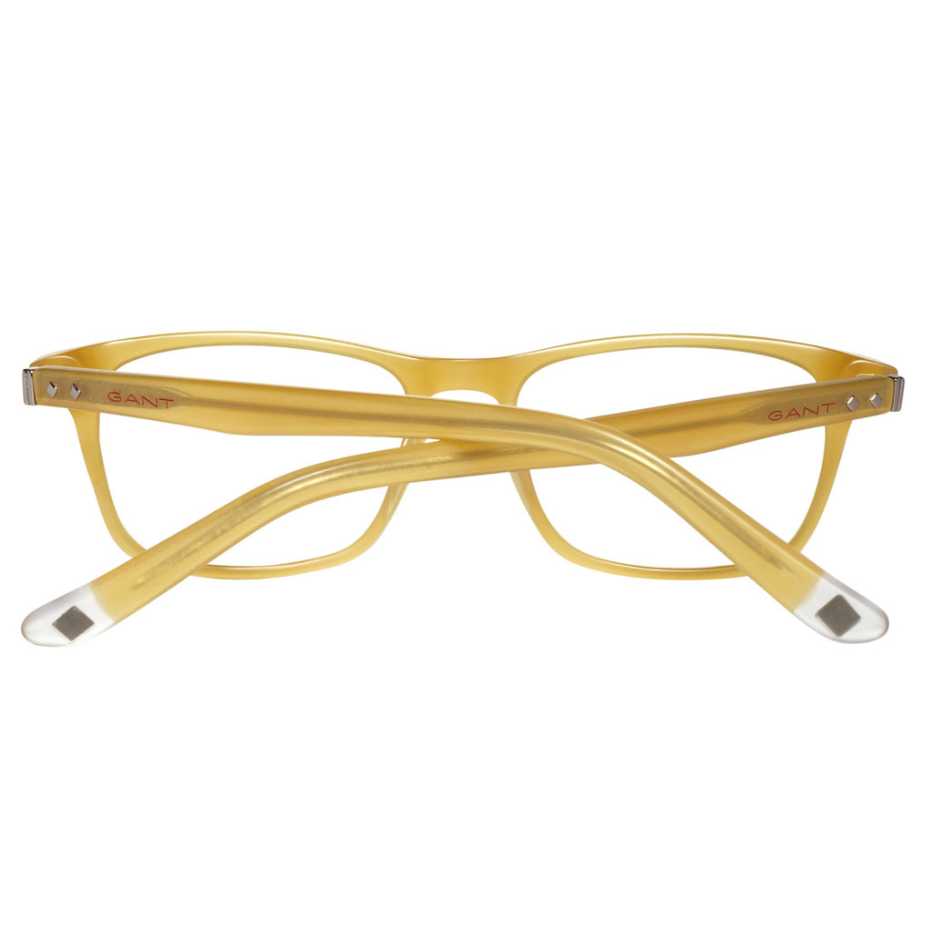Gant Rectangle glasses in Yellow with Plastic frame, model Gant Optical Frames GRA104 52L69, from Burghley & Co – Luxury eyewear UK