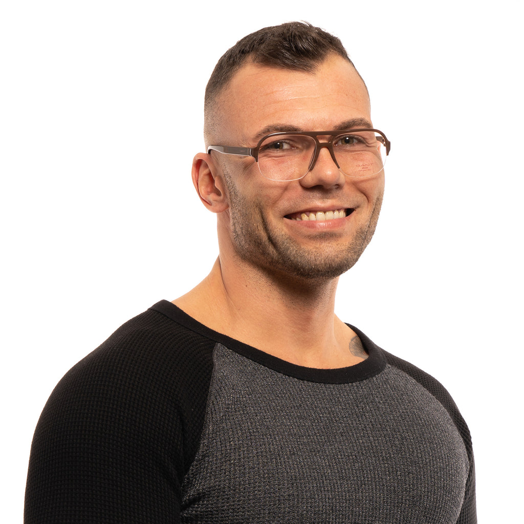 Gant Optical Frames – Gant Optical Frame GRA133 H23 56 | GR KALB DKBRN 56 – Luxury Eyewear UK – Burghley & Co