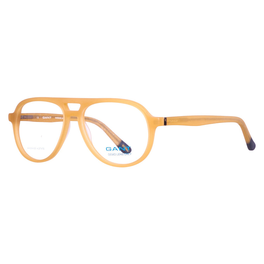 Gant Aviator glasses in Yellow with Acetate frame, model Gant Optical Frames GA3042 54L69, from Burghley & Co – Luxury eyewear UK