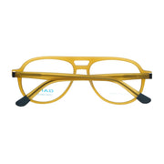 Gant Aviator glasses in Yellow with Acetate frame, model Gant Optical Frames GA3042 54L69, from Burghley & Co – Luxury eyewear UK