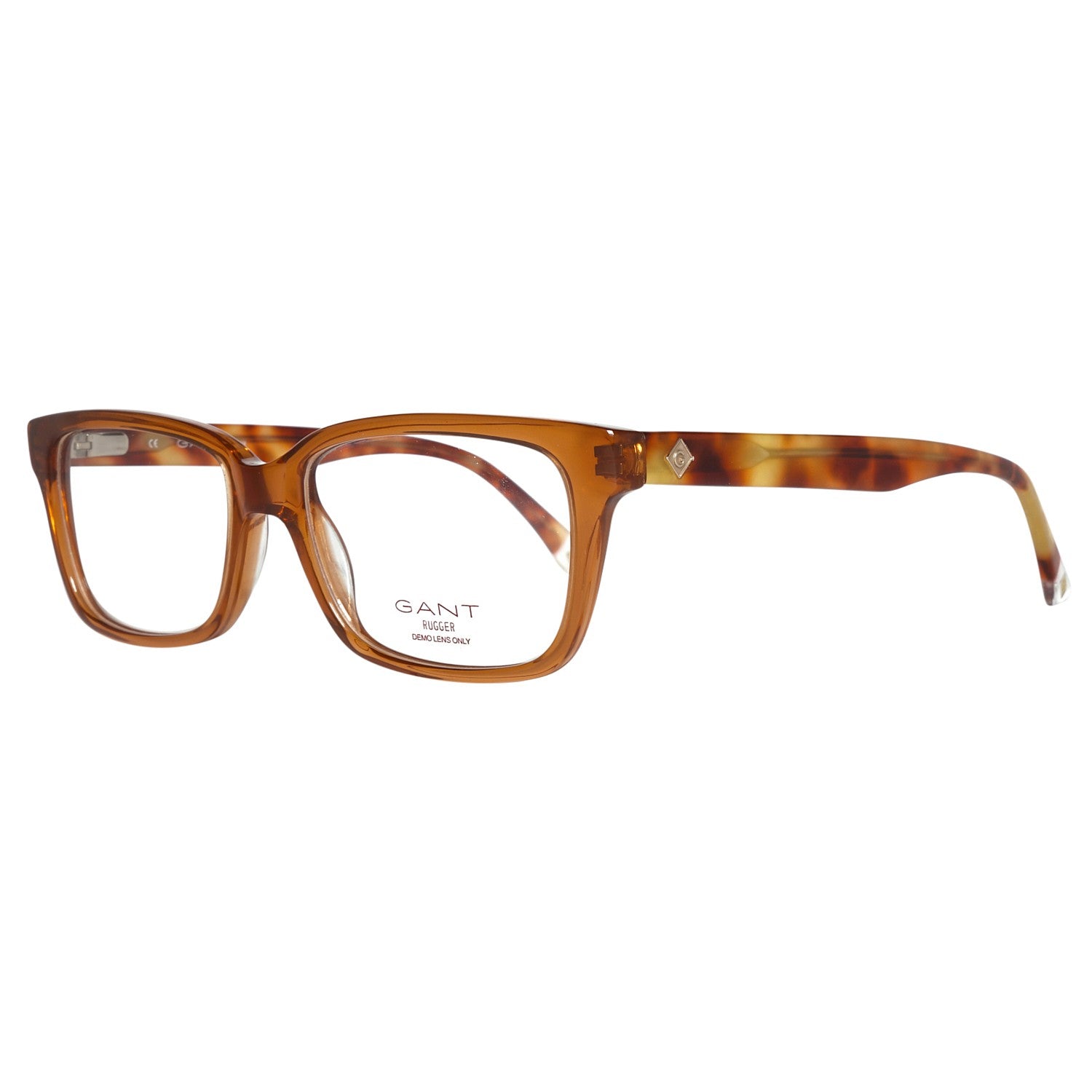 Gant Rectangle glasses in Brown with Plastic frame, model Gant Optical Frame GRA092 D96 52 | GR YURI BRN 52, from Burghley & Co – Luxury eyewear UK