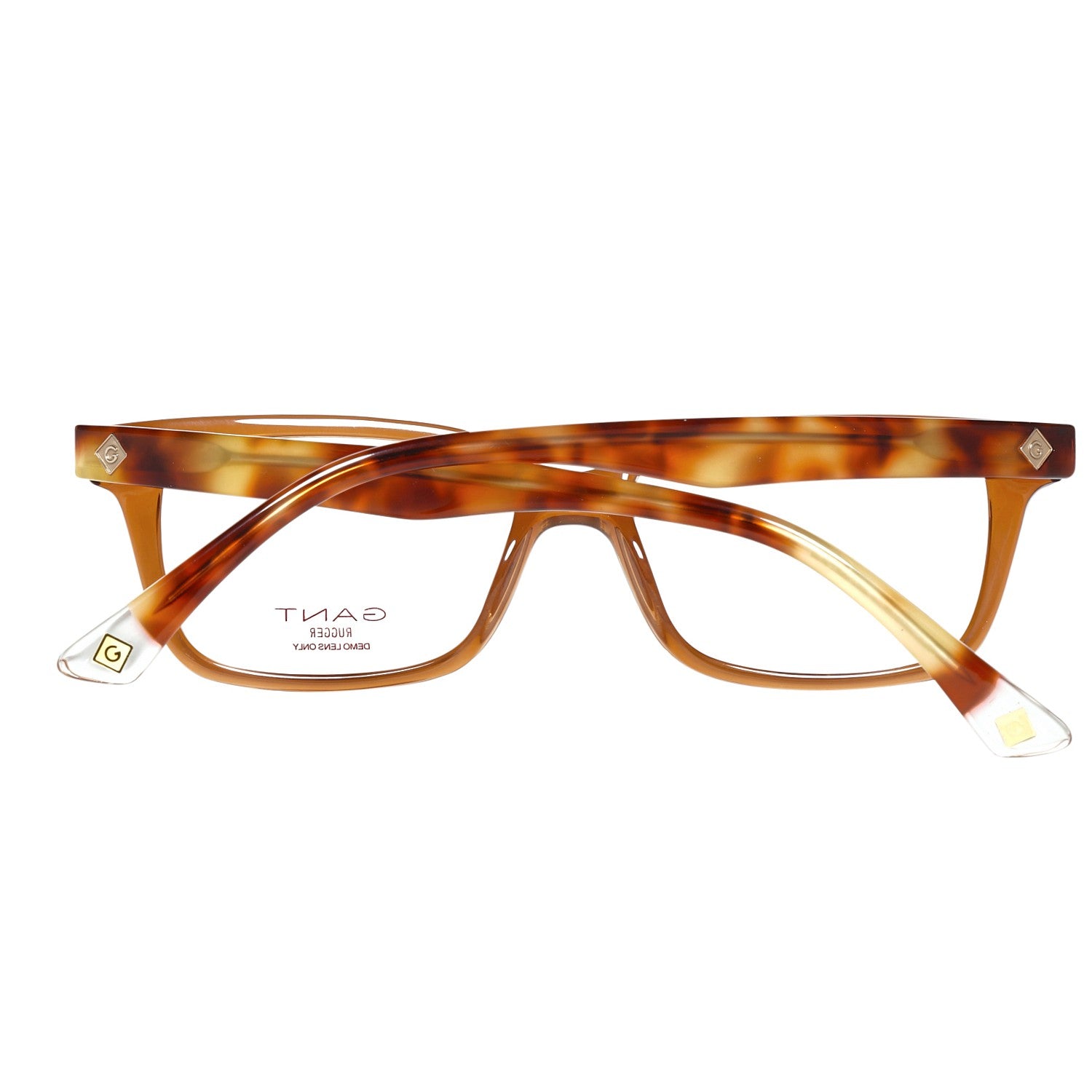 Gant Rectangle glasses in Brown with Plastic frame, model Gant Optical Frames GRA092 52D96, from Burghley & Co – Luxury eyewear UK