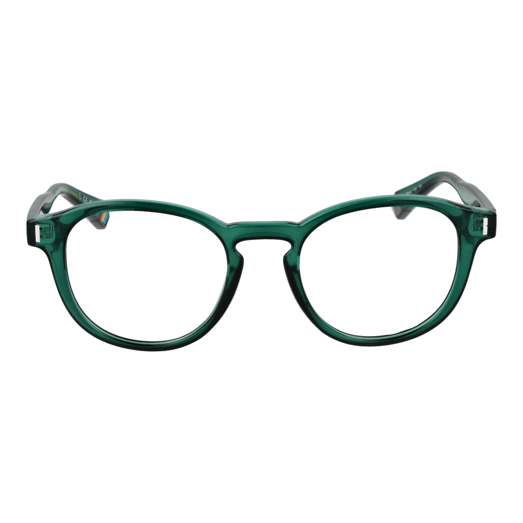 Polaroid glasses in Green, model Polaroid Optical Frames PLD D452 1ED 48, from Burghley & Co – Luxury eyewear UK