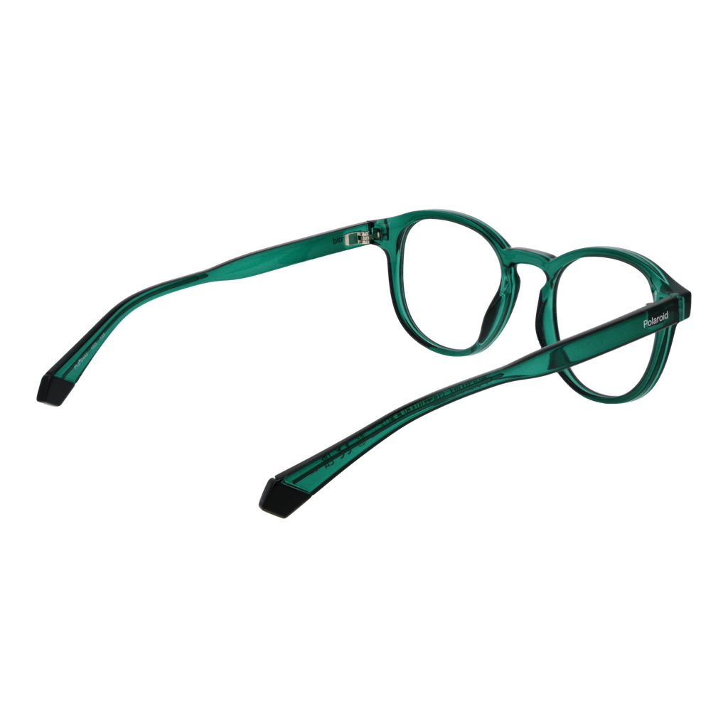 Polaroid glasses in Green, model Polaroid Optical Frames PLD D452 1ED 48, from Burghley & Co – Luxury eyewear UK