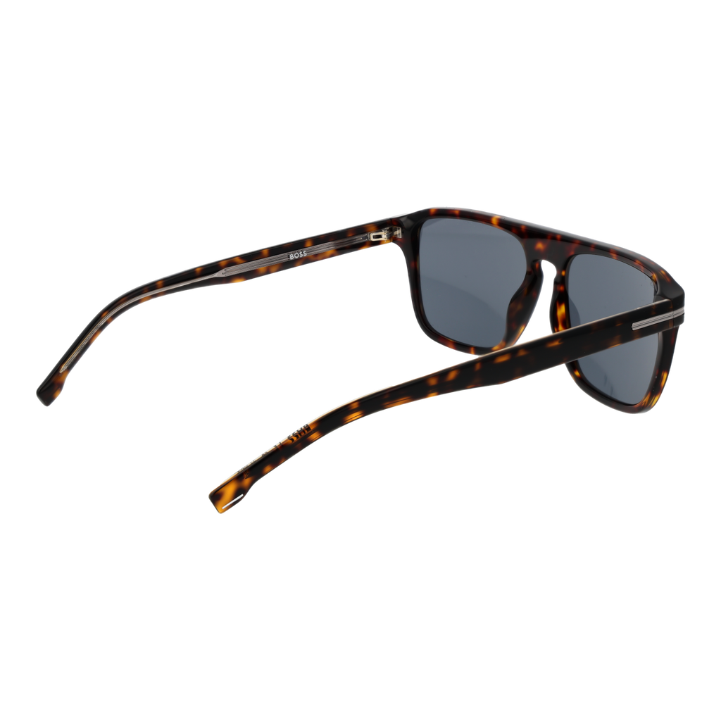 Boss Square sunglasses in Brown with Acetate frame, model Boss Sunglasses BOSS 1599/S 086IR 56, from Burghley & Co – Luxury eyewear UK