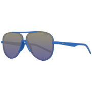 Polaroid Aviator sunglasses in Blue with Plastic frame, model Polaroid Sunglasses PLD 6017/S 60ZDI, from Burghley & Co – Luxury eyewear UK