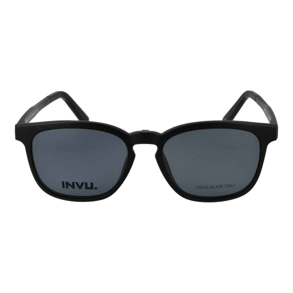 Invu Frames with Sunglasses-Clips M8201 A 51