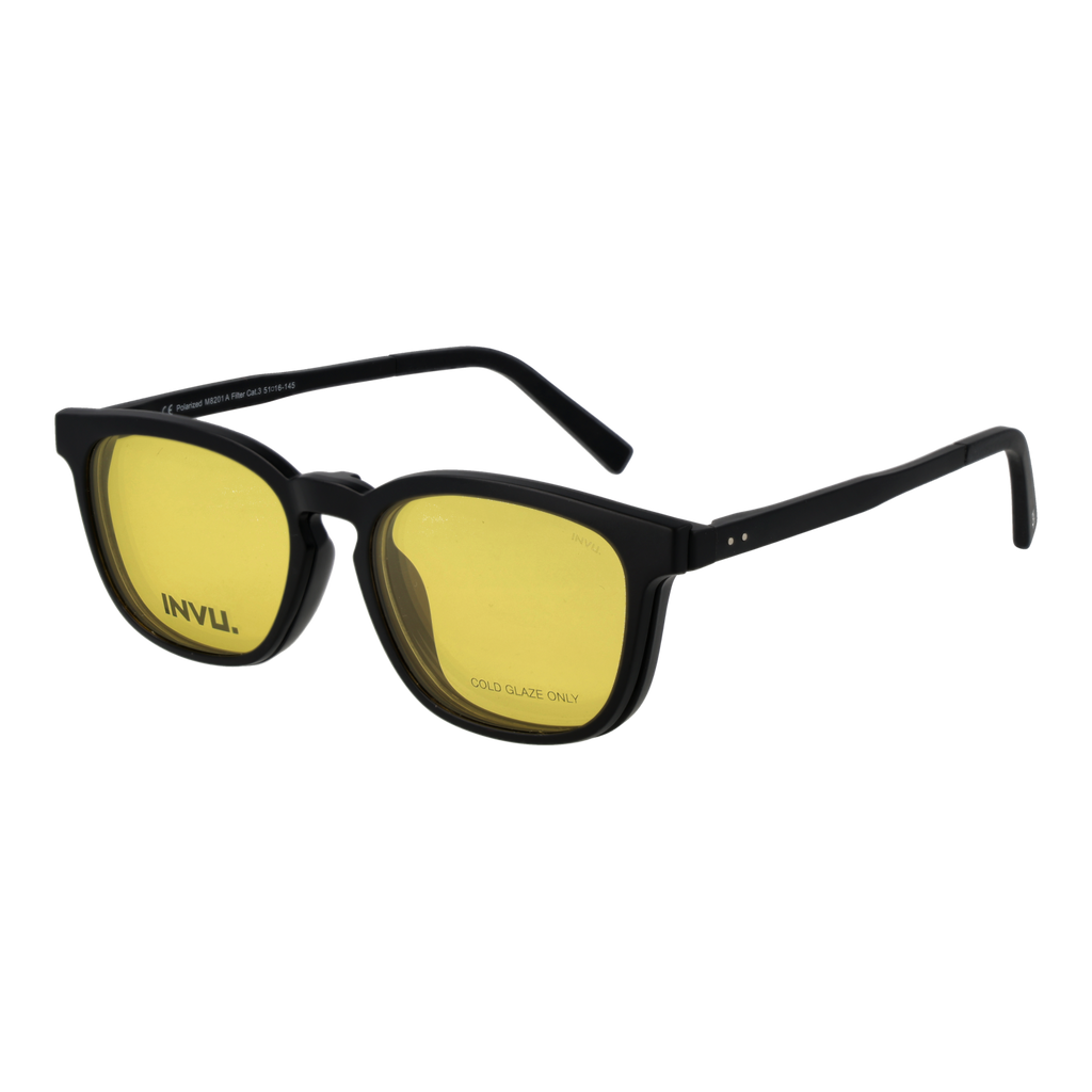 Invu Frames with Sunglasses-Clips M8201 A 51