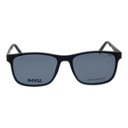 Invu Frames with Sunglasses-Clips M4253 B 56