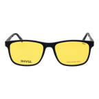 Invu Frames with Sunglasses-Clips M4253 B 56