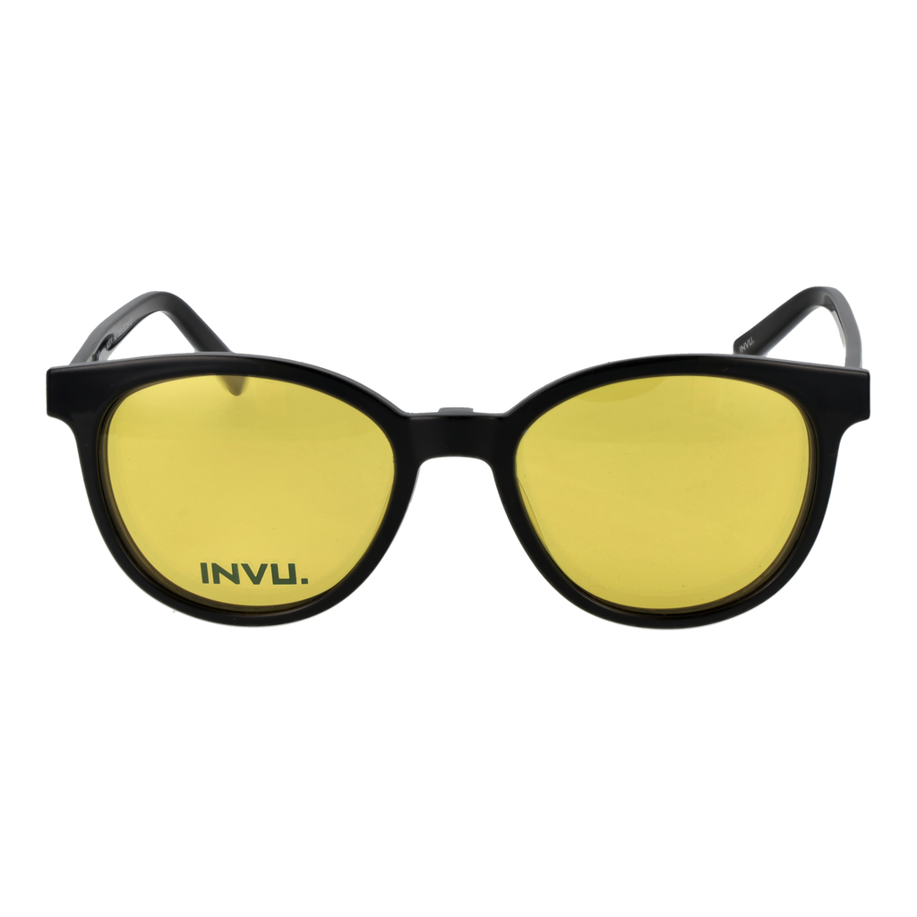 Invu Frames with Sunglasses-Clips M4262 A 50