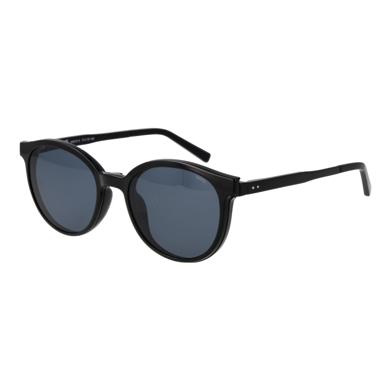Invu Frames with Sunglasses-Clips M4310 A 51