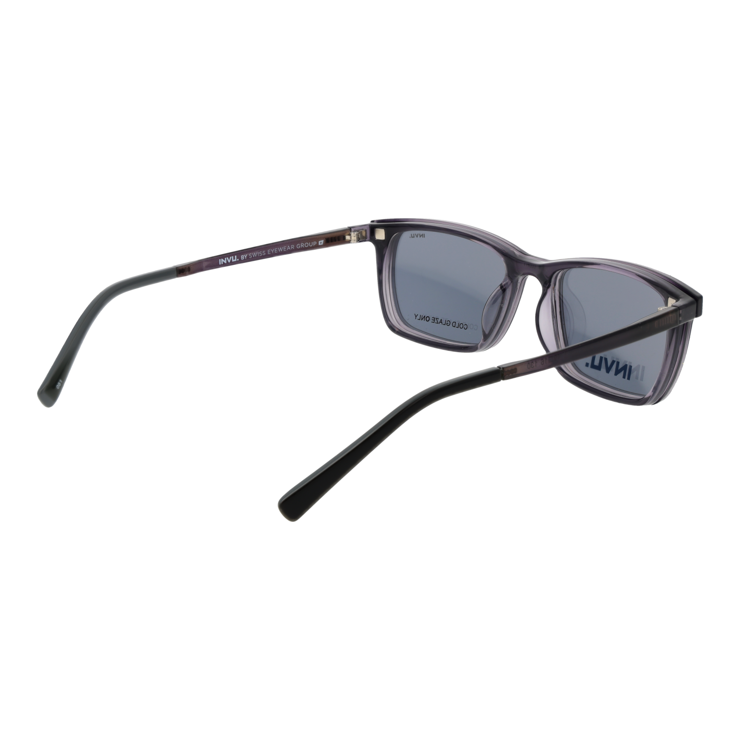 Invu Frames with Sunglasses-Clips M4003 E 49