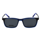 Invu Frames with Sunglasses-Clips M4003 F 49