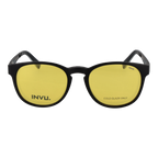 Invu Frames with Sunglasses-Clips M4103 AY 50