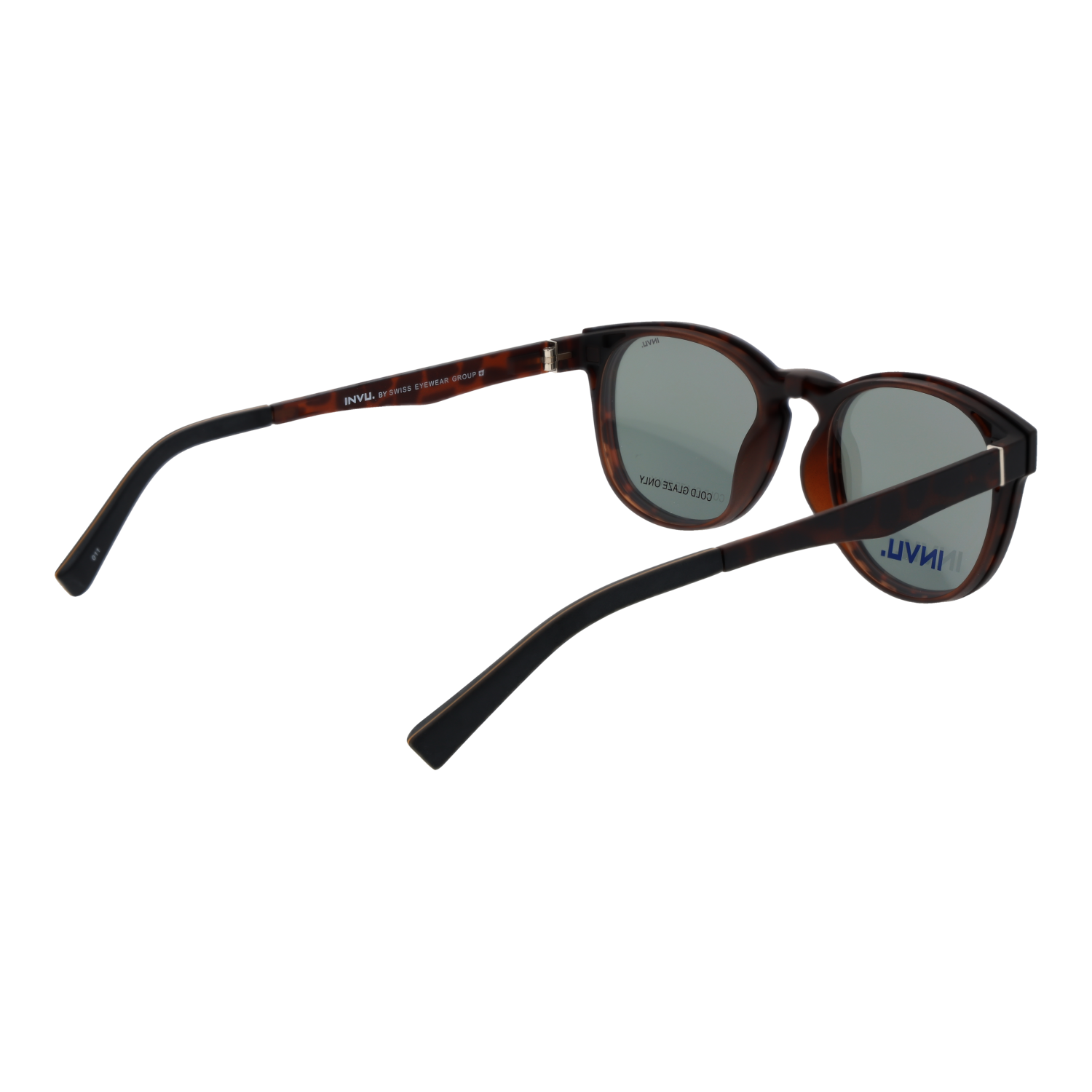 Invu Frames with Sunglasses-Clips M4103 BY 50