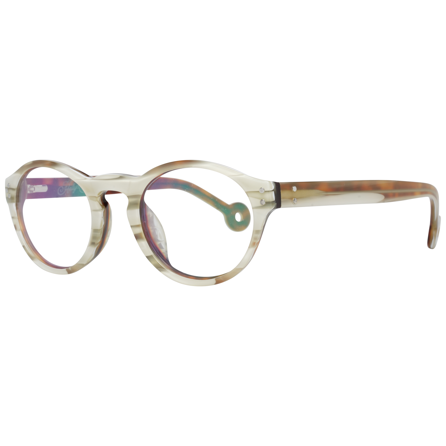 Hally & Son glasses in Multicolor with Plastic frame, model Hally & Son Optical Frame HS505 02 50, from Burghley & Co – Luxury eyewear UK