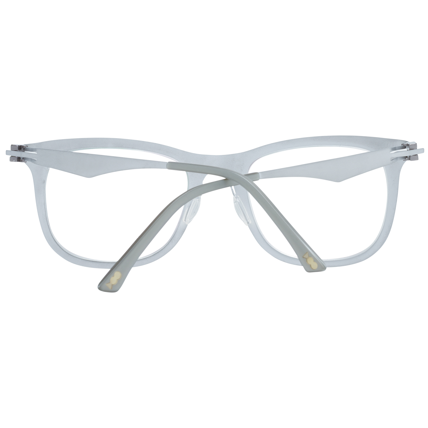 Greater Than Infinity Round glasses in Silver with Metal frame, model Greater Than Infinity Optical Frames GT002 50V05, from Burghley & Co – Luxury eyewear UK