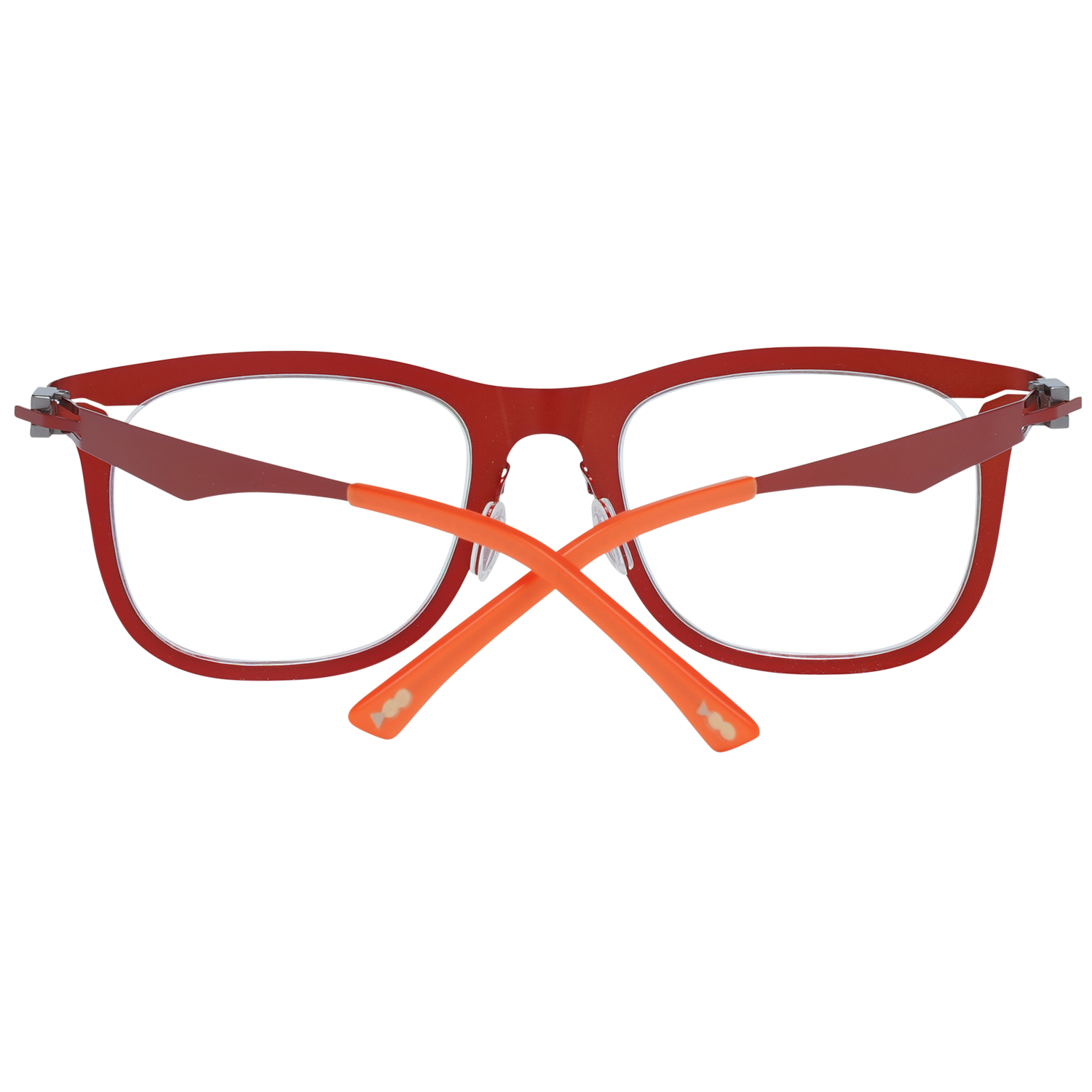 Greater Than Infinity Round glasses in Orange with Metal frame, model Greater Than Infinity Optical Frames GT002 50V08, from Burghley & Co – Luxury eyewear UK