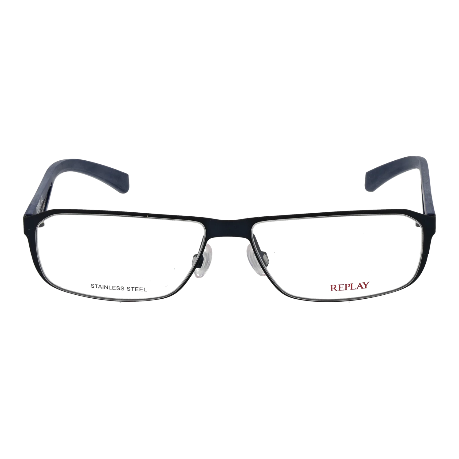 Replay Rectangle glasses, Metal frame, Replay Optical Frames RY060 04 55 – Burghley & Co (Image 2)