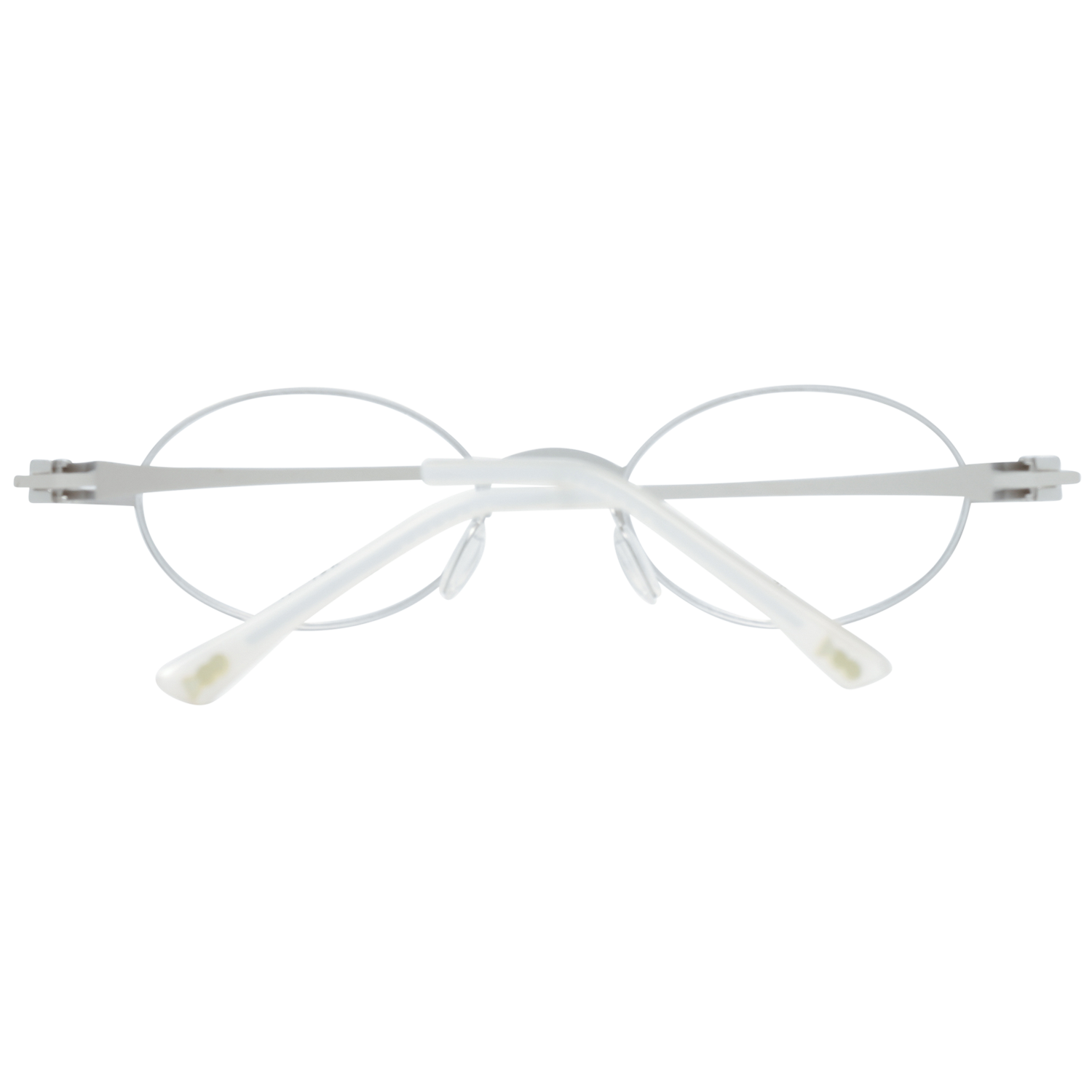 Greater Than Infinity Oval glasses in Silver with Metal frame, model Greater Than Infinity Optical Frames GT015 46V01, from Burghley & Co – Luxury eyewear UK