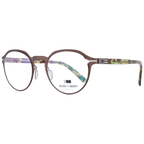 Greater Than Infinity Round glasses in Brown with Metal frame, model Greater Than Infinity Optical Frames GT049 49V04, from Burghley & Co – Luxury eyewear UK