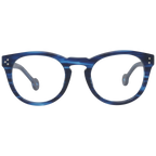 Hally & Son Round glasses in Blue with Plastic frame, model Hally & Son Optical Frames HS503V 5149, from Burghley & Co – Luxury eyewear UK