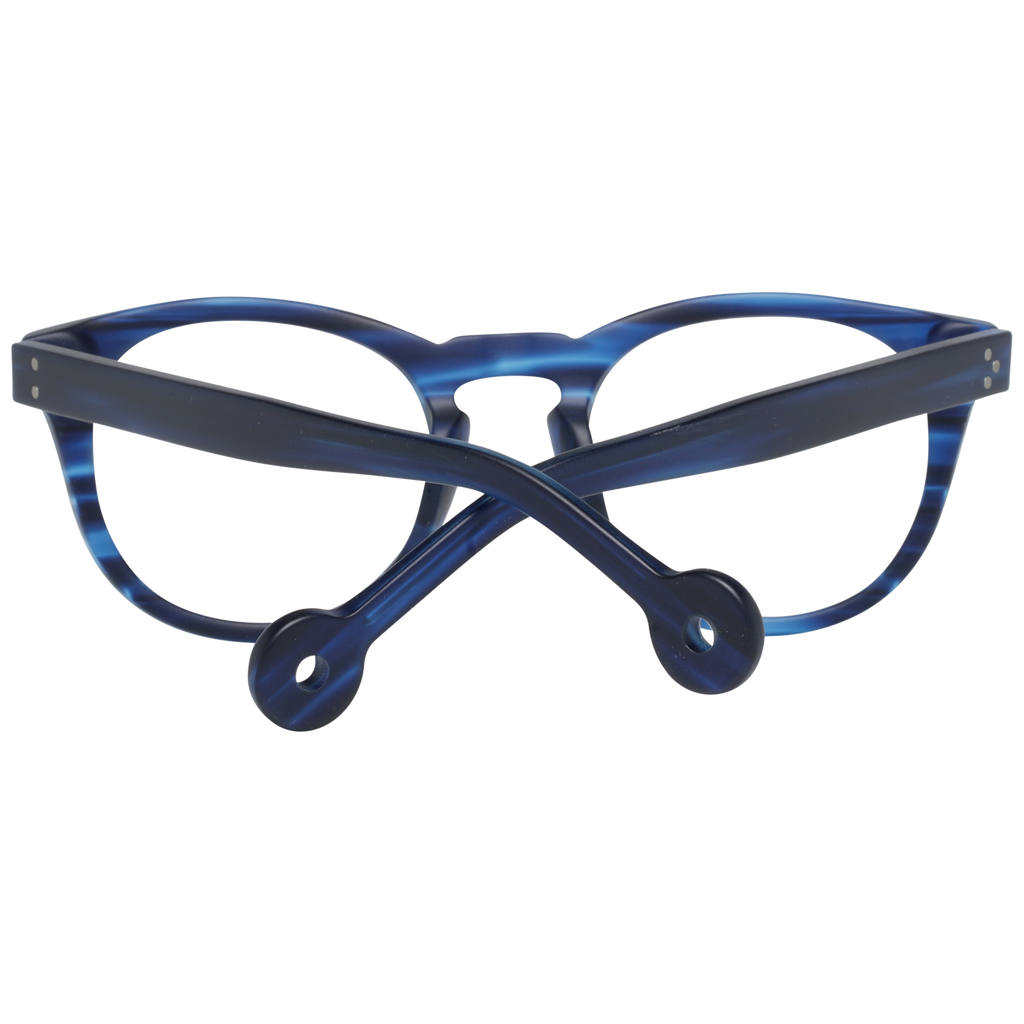 Hally & Son Round glasses in Blue with Plastic frame, model Hally & Son Optical Frames HS503V 5149, from Burghley & Co – Luxury eyewear UK