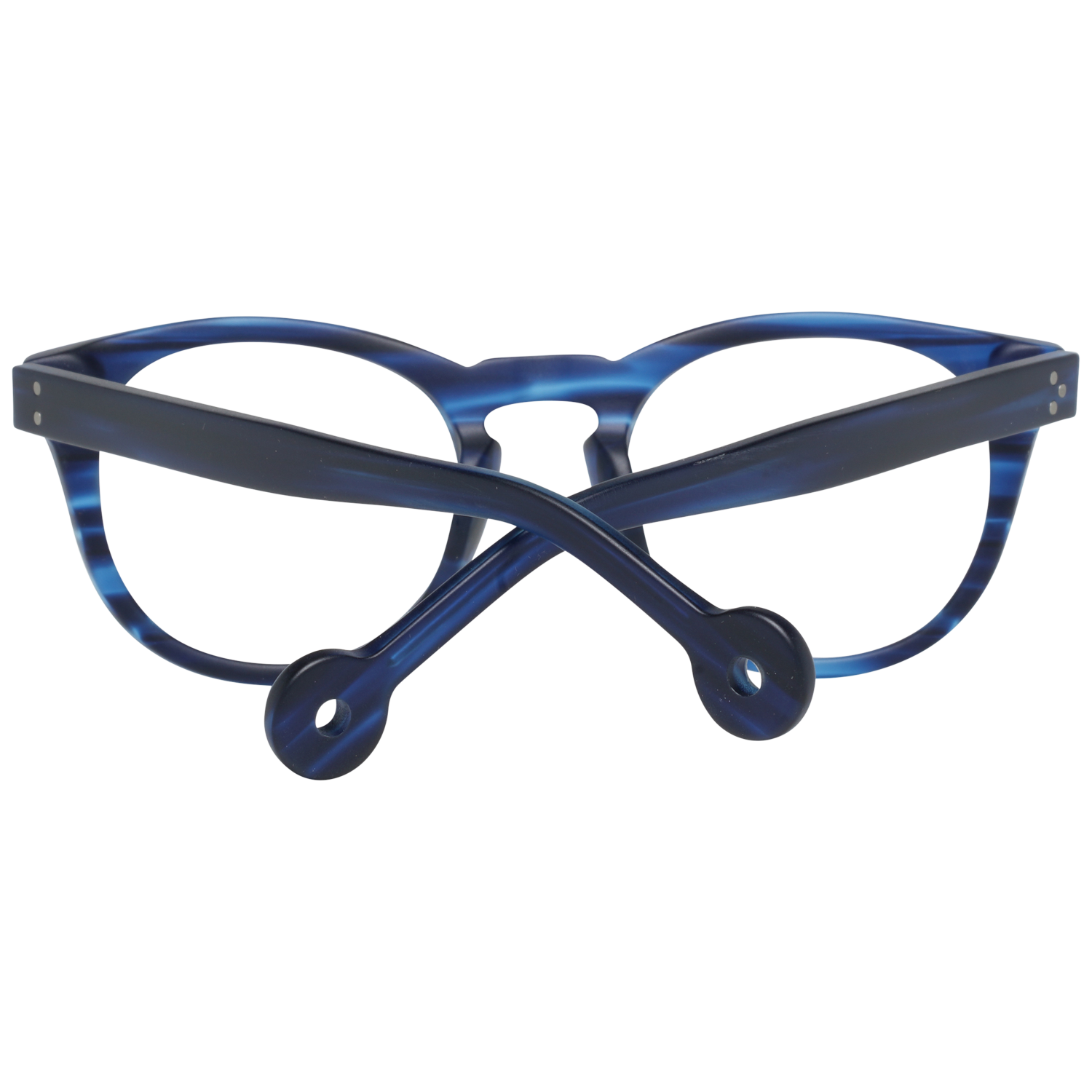 Hally & Son Round glasses in Blue with Plastic frame, model Hally & Son Optical Frame HS503V 49 51, from Burghley & Co – Luxury eyewear UK