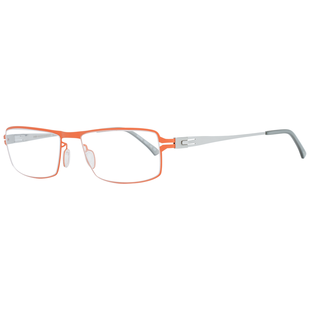 Greater Than Infinity Rectangle glasses in Orange with Metal frame, model Greater Than Infinity Optical Frames GT007 54V05N, from Burghley & Co – Luxury eyewear UK