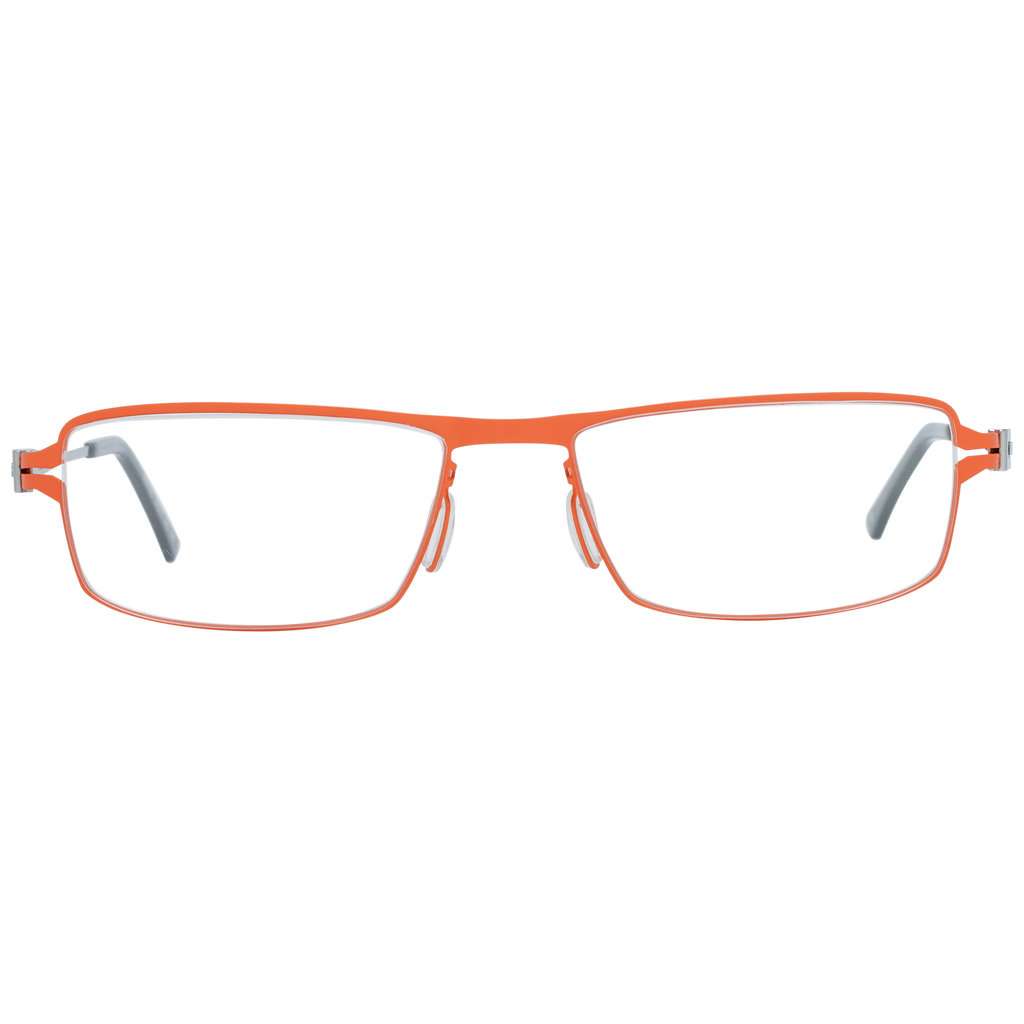 Greater Than Infinity Rectangle glasses in Orange with Metal frame, model Greater Than Infinity Optical Frames GT007 54V05N, from Burghley & Co – Luxury eyewear UK