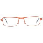Greater Than Infinity Rectangle glasses in Orange with Metal frame, model Greater Than Infinity Optical Frames GT007 54V05N, from Burghley & Co – Luxury eyewear UK